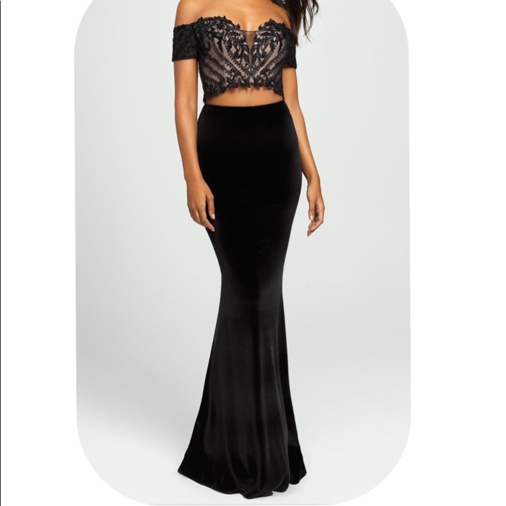 Juniors Prom/Formal 2 piece dress